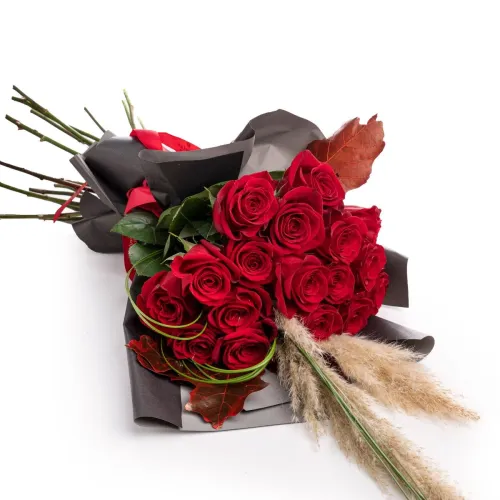 Foto Buchet de trandafiri rosii Fall in Love-Premium